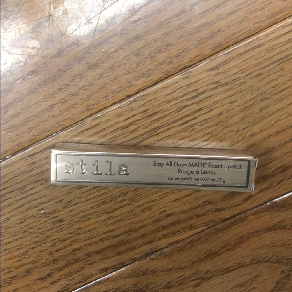 Stila Matte’efficent lipstick in Framboise